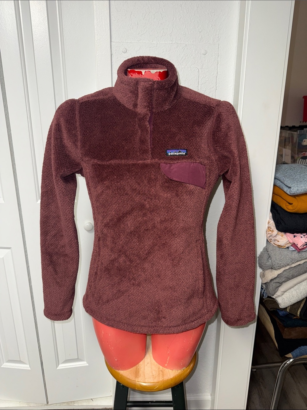 Patagonia snap Synchilla sweater pullover